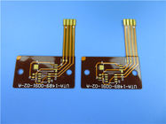 Single Sided Flexible Printed Circuit (FPC) Built On Polyimide With Immersion Gold