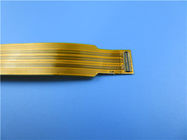 Double Sided Flexible PCB with 1oz Copper and Immersion Gold plus Head Connectors for Equipment Controller