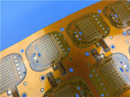 Double Layer Flexible PCB Built On Polyimide with Immersion Gold and Yellow Coverlay for Tracking Device