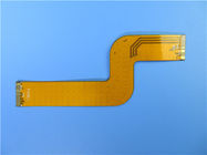 Multilayer Flexible Printed Circuits FPC Built On Polyimide with 0.25mm Thick and Immersion Gold Remote Control