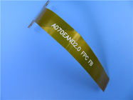 Double Sided Flexible PCBs Built on Polyimide with 0.15mm thick and Immersion Gold for Display Backlight