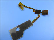Single Layer Flexible Circuit with 1.0mm FR-4 Stiffener and Immersion Gold for Monitoring System