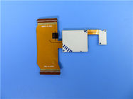 Single Sided Adhesive Transparent Flexible Copper Clad Laminate With Immersion Gold for GPRS Router