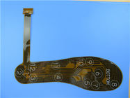 2-Layer Flexible Printed Circuit (FPC) Built on Polyimide With Immersion Gold and Stiffener for Sports Insole