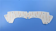 Single Layer Printed Circuit Board with White Solder Mask 0.2mm FR-4 PCB Board with OSP for Display Backlight