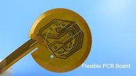 Flexible PCB Built on Polyimide With Wire Coil Pattern and Immersion Gold for Digital Camera