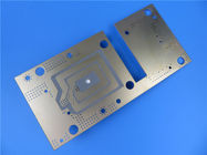 RF-35 PCB High Frequency Printed Circuit Board 30mil 1.524mm Double Sided with Immersion Gold and Black Solder Mask