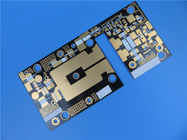 RF-35 PCB High Frequency Printed Circuit Board 30mil 1.524mm Double Sided with Immersion Gold and Black Solder Mask