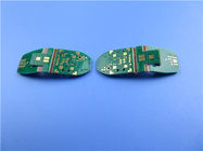 Rigid-Flex PCB Built on FR-4 and Poyimide With Immersion Gold and 90ohm Impedance Control