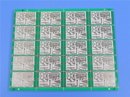 4 Layer High Frequency PCB Built On 2 Core of 10mil RO4350B with Immersion Gold for Wireless Antenna System