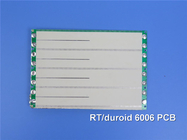 Rogers RT/duroid 6006 High Frequency PCB on 25mil, 50mil and 75mil Coating Immersion Gold for Ground Radar Warning