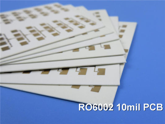 Rogers PCB Built on RT/Duroid 6002 10mil 0.254mm DK2.94 With Immersion Gold for RF Microwave Phased Array Antennas