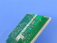 Hybrid PCB Mixed Material Circuit Board Different Materials Combined PCB RO4350B + FR4 + RT/duroid 5880 with Gold