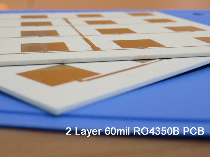 [Newly Shipped PCB] Rogers RO4350B PCB 60mil Double sided PCB with ENIG