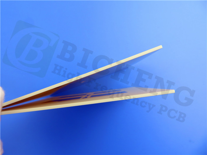 2Layer 25mil RO3210 PCB ceramic-filled PTFE reinforced with woven fiberglass 0.76mm Immersion Gold