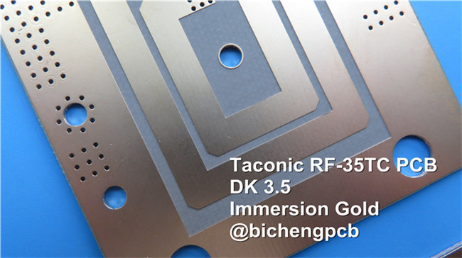 RF-35TC High Frequency PCB  with 30mil, 60mil Thick Coating Immersion Gold, HASL, Immersion Silver and Tin