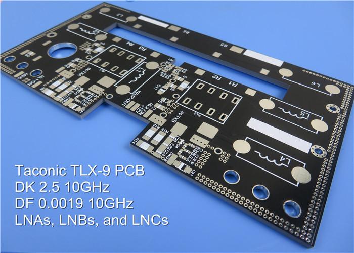 Taconic TLX-9 High Frequency PCB 62mil 1.575mm With Immersion Silver for Mixers, Splitters, Filters &amp; Combiners