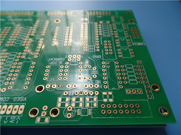 Double Sided PCB Built On 1.6mm FR-4 With 2 Oz Copper and immersion gold