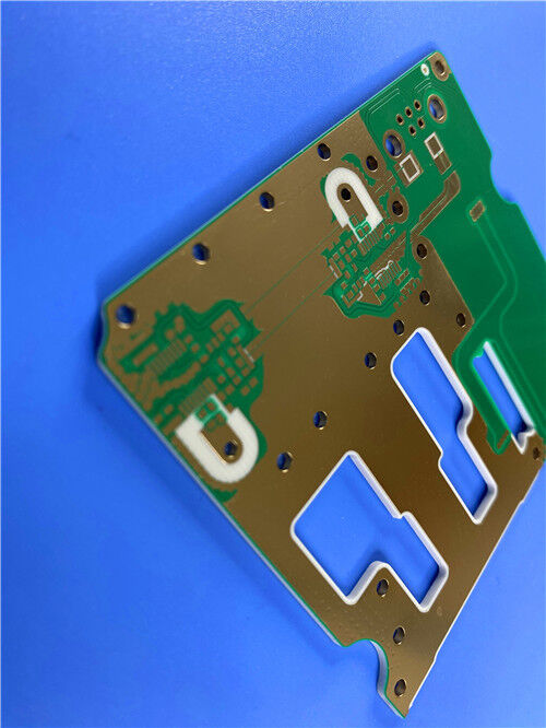 Custom PCB – 4-Layer RO4003C + RO4450F Hybrid with Via-in-Pad & Immersion Gold 2u"
