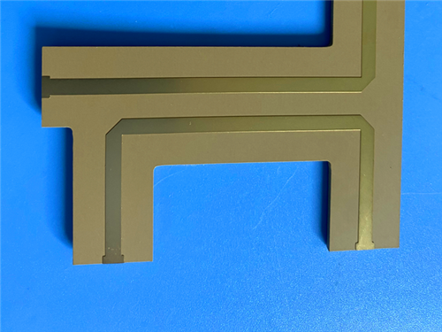 TF440 Ceramic-Filled PTFE Laminate and Custom 2-layer rigid PCB built on 25mil substrate with immersion gold