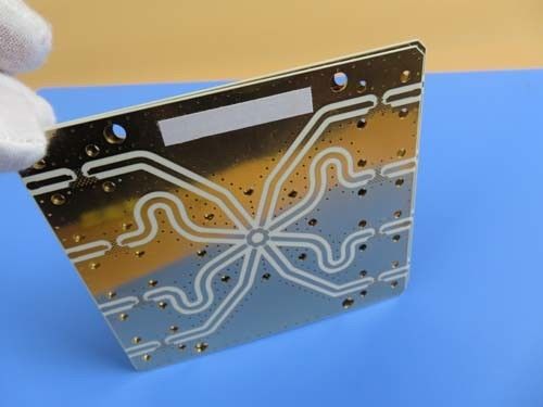 High Frequency PCB Bare Board | 10 mil RO4350B Printed Circuit Board | Immersion Gold HF PWB