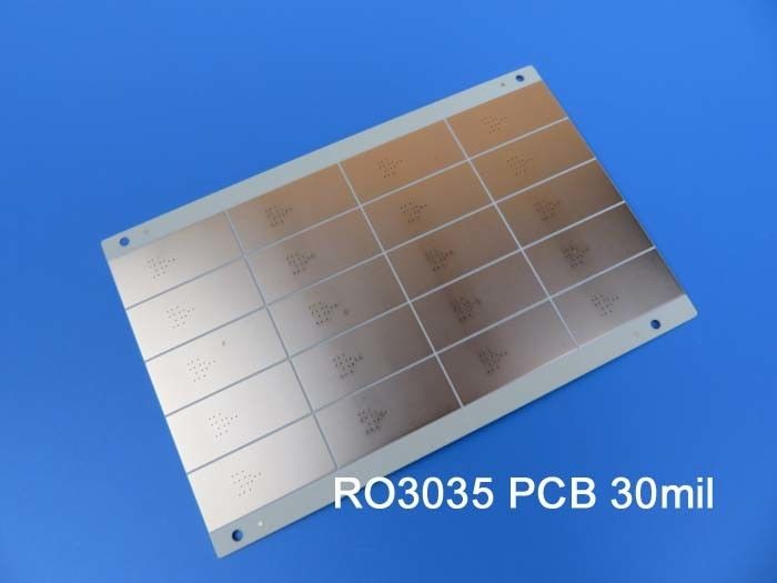 Rogers RO3035 High Frequency Printed Circuit Board 2-Layer Rogers 3035 30mil 0.762mm PCB with DK3.5 DF 0.0015