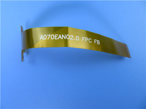 Double access flexible PCBs 2 Layer PCB Board Manufacturing Immersion Gold Polyimide PCBs