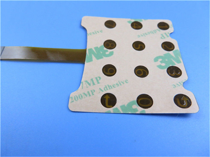 Single Sided Flexible PCBs FPC On Polyimide Substrate With 3M Tape Tesa Tape