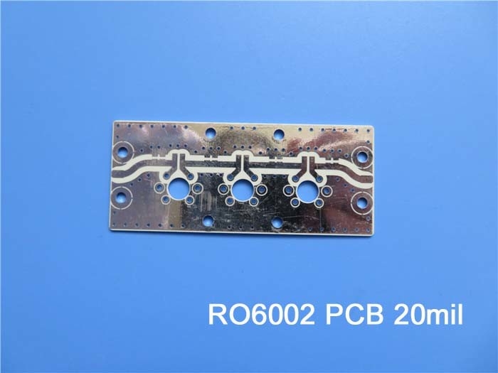 Rogers PCB Built on RT/duroid 6002 20mil 0.508mm DK2.94 With HASL Lead Free for Ground Based and Airborne Radar Systems