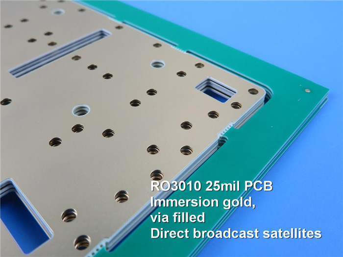 Rogers 3010 PCB RO3010 High Frequency PCB With 5mil, 10mil, 25mil and ...