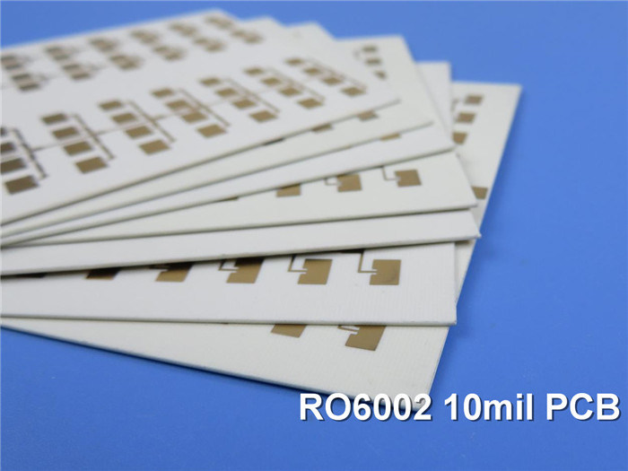 Rogers PCB Built on RT/Duroid 6002 10mil 0.254mm DK2.94 With Immersion Gold for RF Microwave Phased Array Antennas