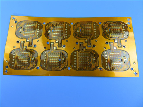 Double Layer Flexible PCB Built On Polyimide with Immersion Gold and ...