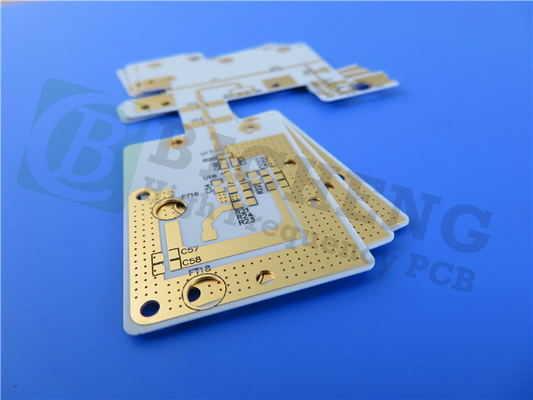 RO4830 High Frequency PCB Built on 9.4mil 0.239mm Substrates with Double Sided Copper and Immersion Gold