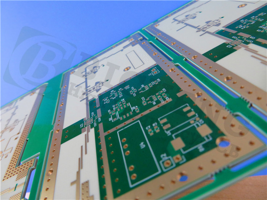 RO3210 high frequency circuit materials 2-layer rigid PCB With Immersion Gold Sample