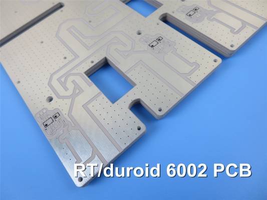 Rogers RT/duroid 6002 Substrate - 40mil (1.016mm) 2-layer rigid PCB Microwave Material