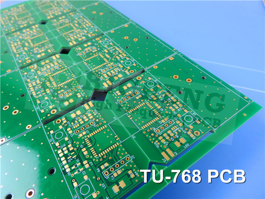 TU-768 PCB 2-layer 0.8mm immersion gold