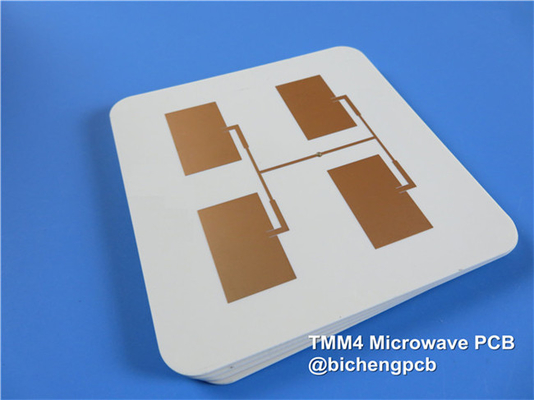 Rogers TMM4 PCB 2-layer 25mil microwave material for strip-line and micro-strip applications