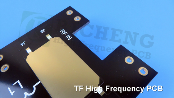TF High Frequency PCB the smooth surface material without copper cladding