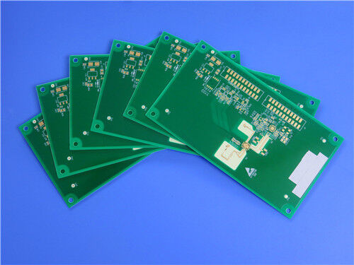 8-Layer Hybrid High-Frequency PCB – RO4003C (Rogers) + S1000-2M (Shengyi) with Blind Vias & Resin-Filled Vias