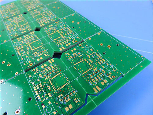 12-Layer High-Speed Digital PCB – TU-872 SLK Low-Loss FR-4 with Via-in-Pad & Impedance Control