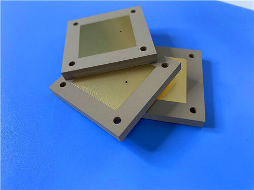 Rogers TMM10 2 layer PCB built on 5.08mm core substrate with ENIG | Thermoset Microwave Laminate