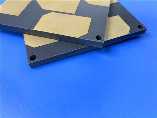 F4BME245 PTFE Fiberglass Laminate with Reverse-Treated Copper 4mil double side material and Ultra-Thin PCB Solutions witn Immersion gold