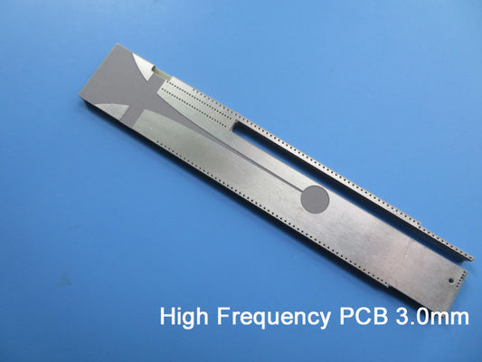 PTFE High Frequency PCB Built On 3.0mm F4B RF PCB Board for Patch Antenna