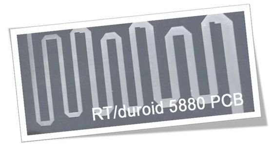 Rogers RT/duroid 5880 RF PCB with 10mil, 20mil, 31mil and 62mil Coating Immersion Gold, Immersion Silver, Immersion Tin