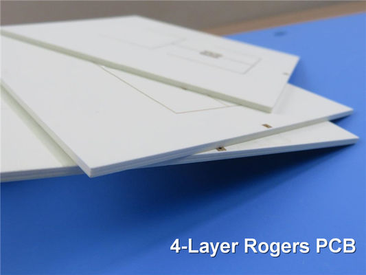 4 Layer High Frequency PCB Built On 6.6mil and 20mil RO4350B with Blind Via for Radar Sensor