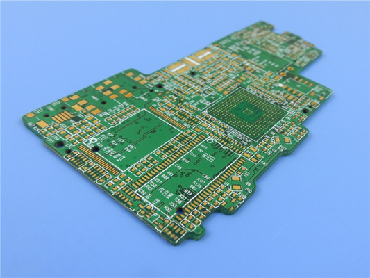 Blind Via PCB Built on Tg150℃ FR-4 With Immersion Gold 4-Layer FR-4 Circuit Board