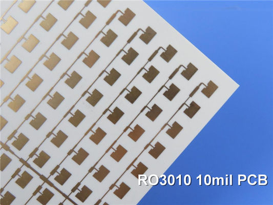 Rogers RO3010 High Frequency PCB 2-Layer Rogers 3010 10mil 0.254mm Printed Circuit Board DK10.2 DF 0.0022 Microwave PCB